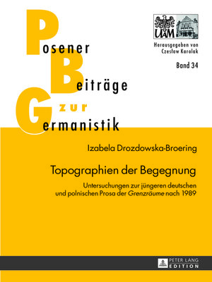 cover image of Topographien der Begegnung